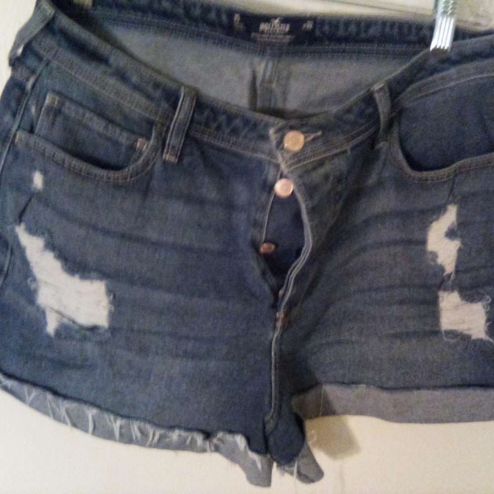 High-rise mom shorts